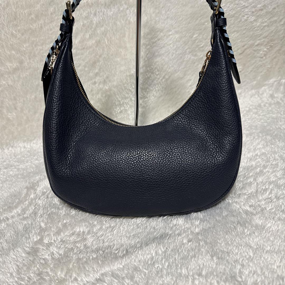 【希少✨️】COACH コーチ ワンショルダーバッグ ベイリー ホーボー ネイビー