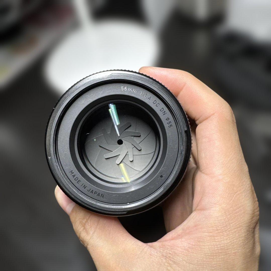 sigma56mm f1.4 sony e マウント