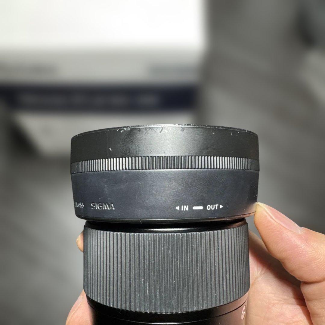 sigma56mm f1.4 sony e マウント