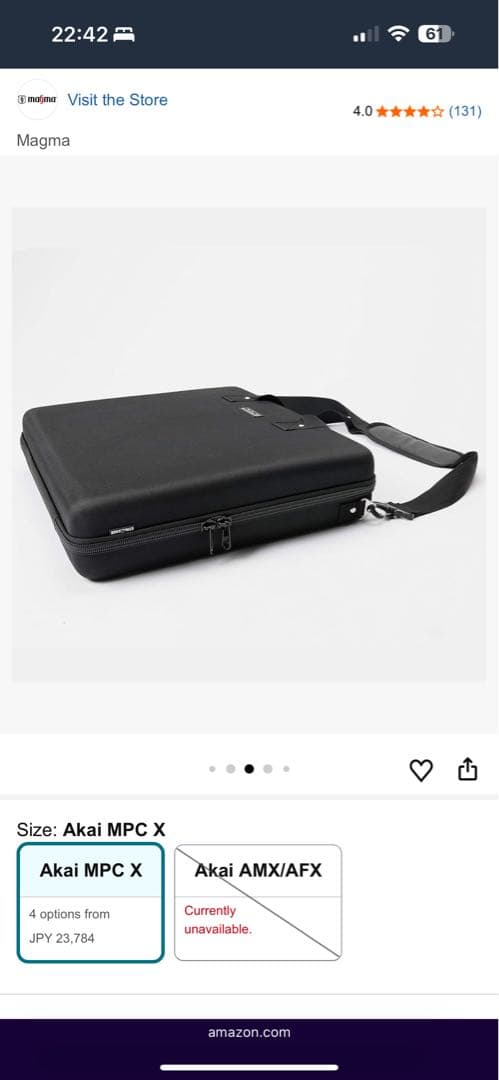 DJ機材 Magma CTRL Case MPC DJ Bag