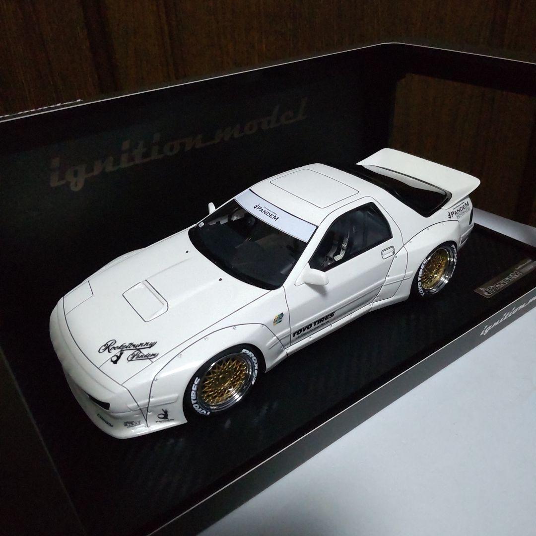 マツダ パンデム RX-7 FC3S ホワイト 1/18 イグニッションモデル