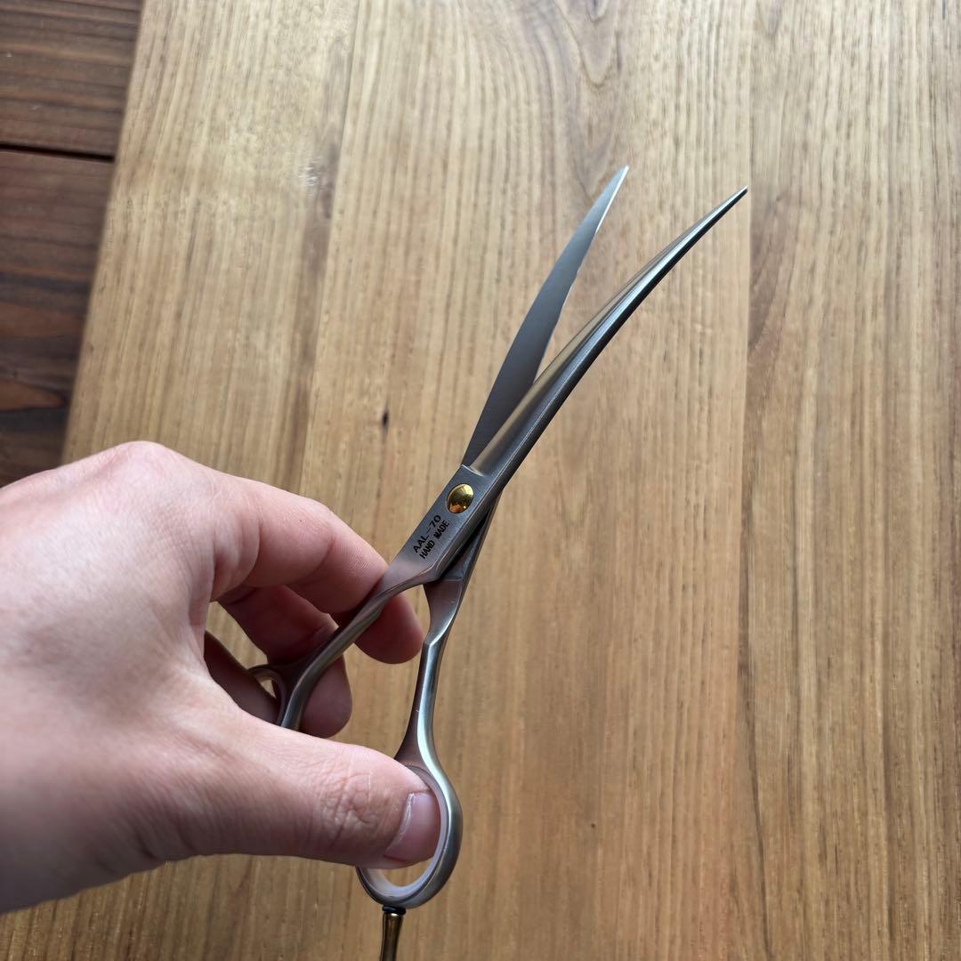 TAA レフティ　スリム仕上げカーブシザーAAL-70