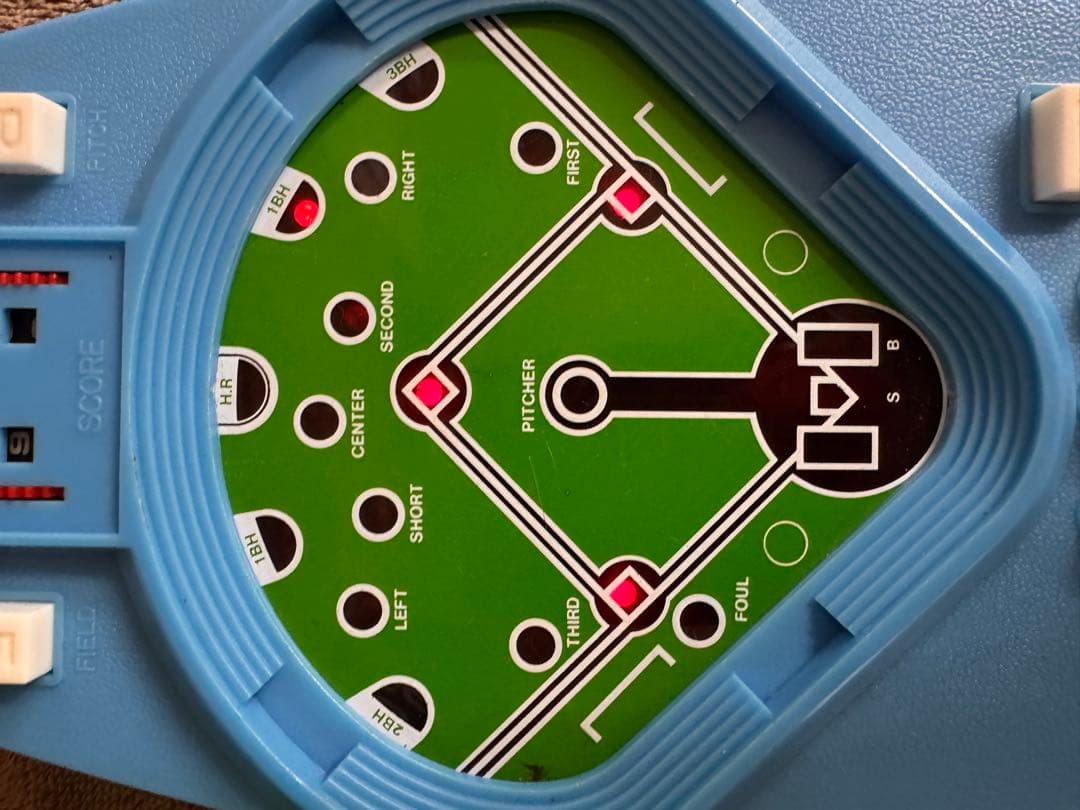 エポック社 野球盤 ベストナイン 整備済 完動品 電池蓋特注 昭和レトロ