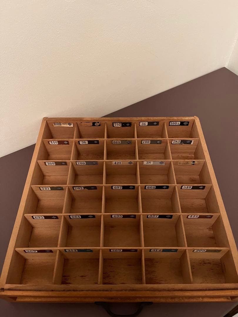 【青虫3/15マデ】アンティーク スプールキャビネット ギッターマン