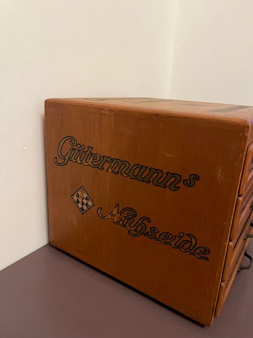 【青虫3/15マデ】アンティーク スプールキャビネット ギッターマン