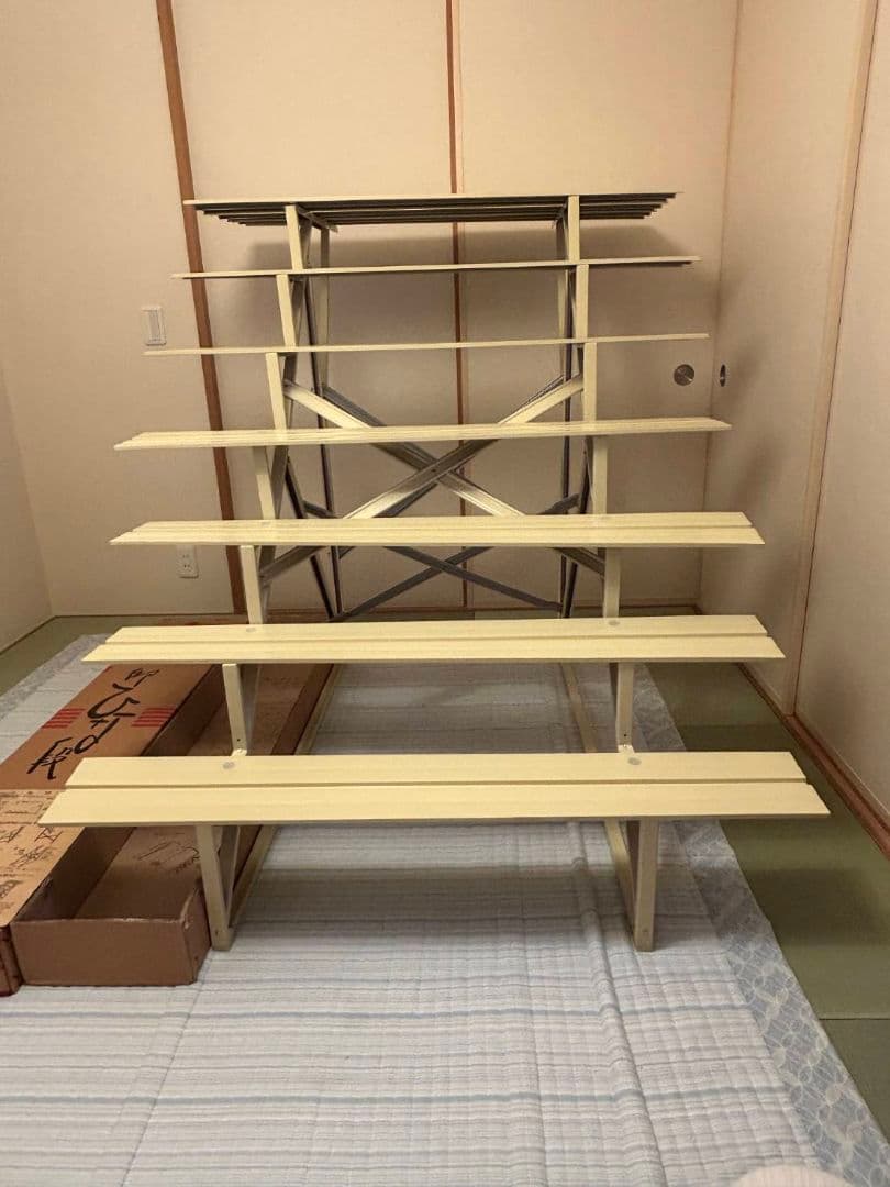 値下げ　下雛壇　スチール　ワンタッチホック式　40号