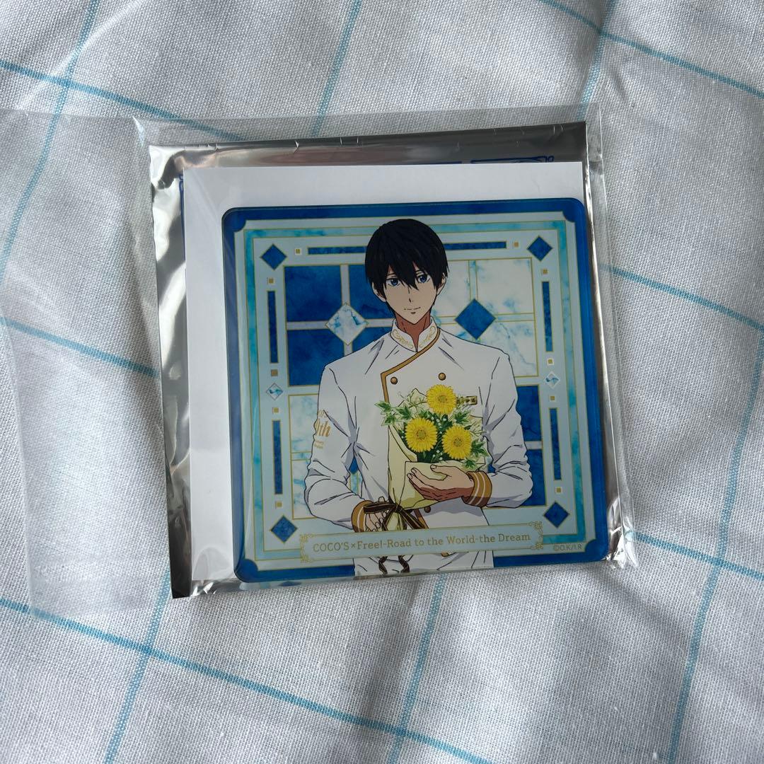 Free クリアファイル アクスタ アートプレート バースデー 七瀬遙