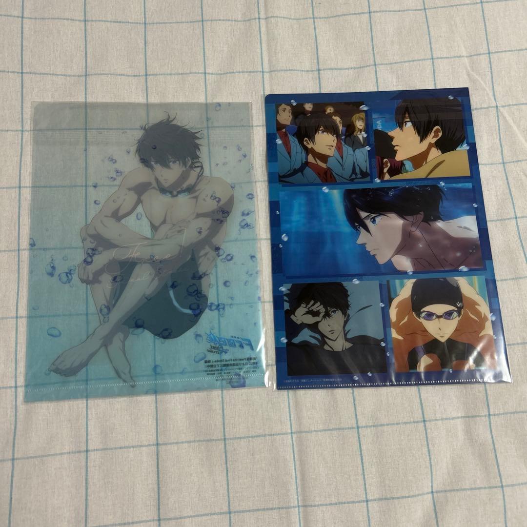 Free クリアファイル アクスタ アートプレート バースデー 七瀬遙