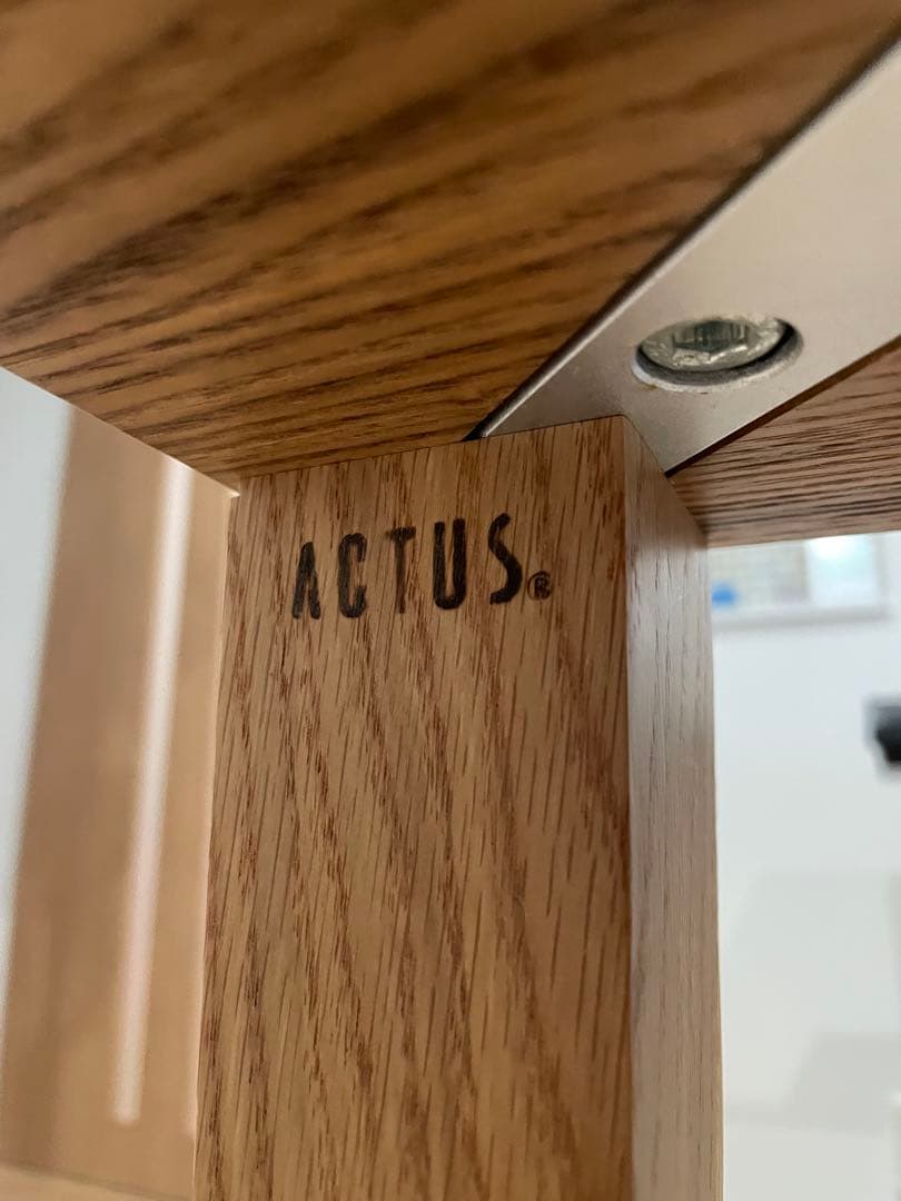 fbダイニングテーブル ナチュラル　ウレタン　セミオーダー140×90×72㎝