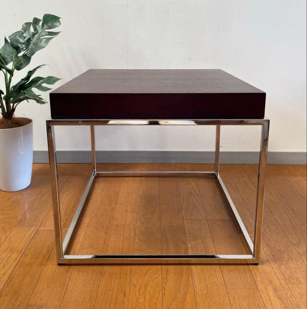 ◆未使用◆PLUS スクエアテーブル2020年製　ミッドセンチュリー　モダン