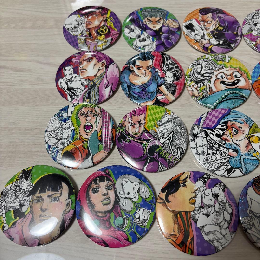 ジョジョ展 in S市杜王町 2017 コレクション缶バッジ コンプリートセット