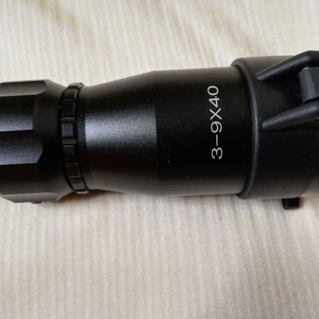 ライフルスコープ 3-9ｘ40mm /3~9倍ズーム 国内狩猟、実銃対応