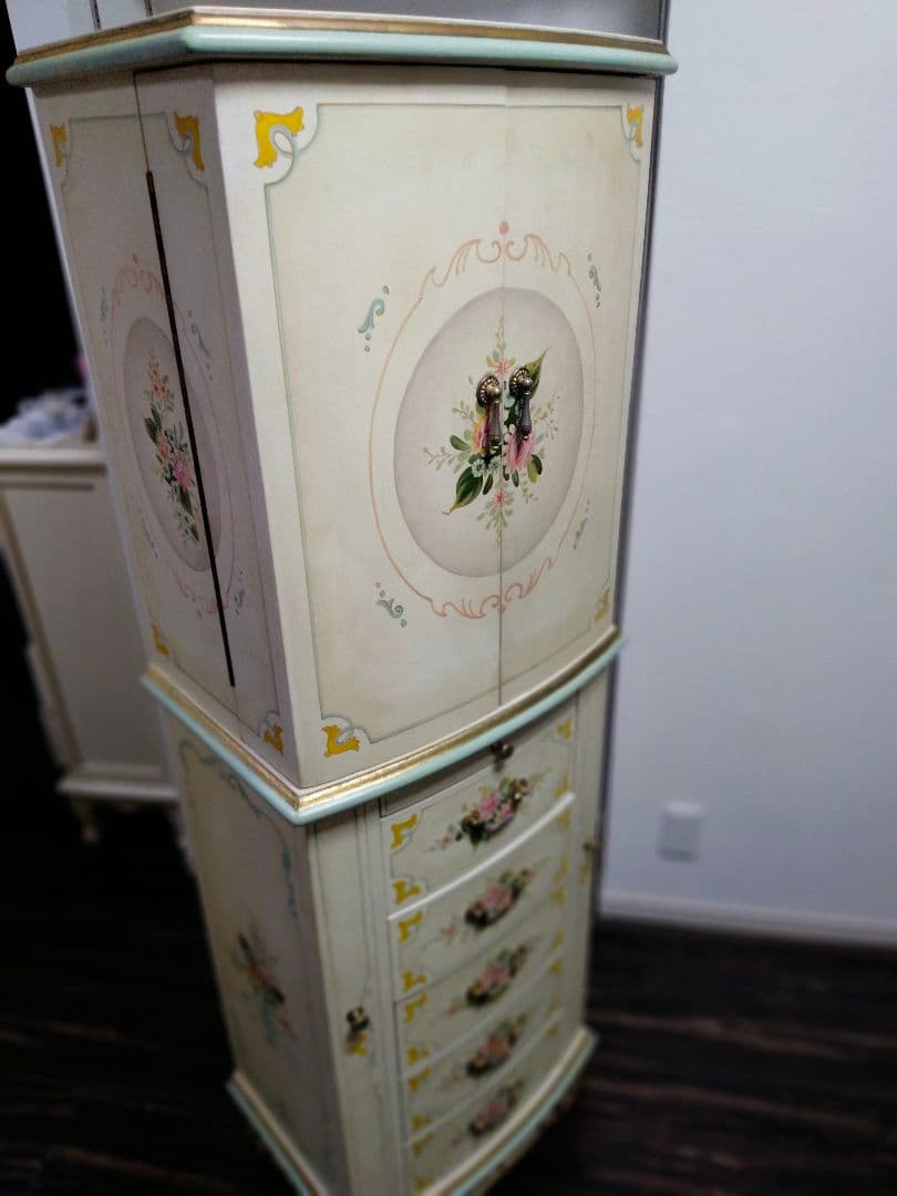 ロココ調　クラシック　アンティークジュエリーチェスト