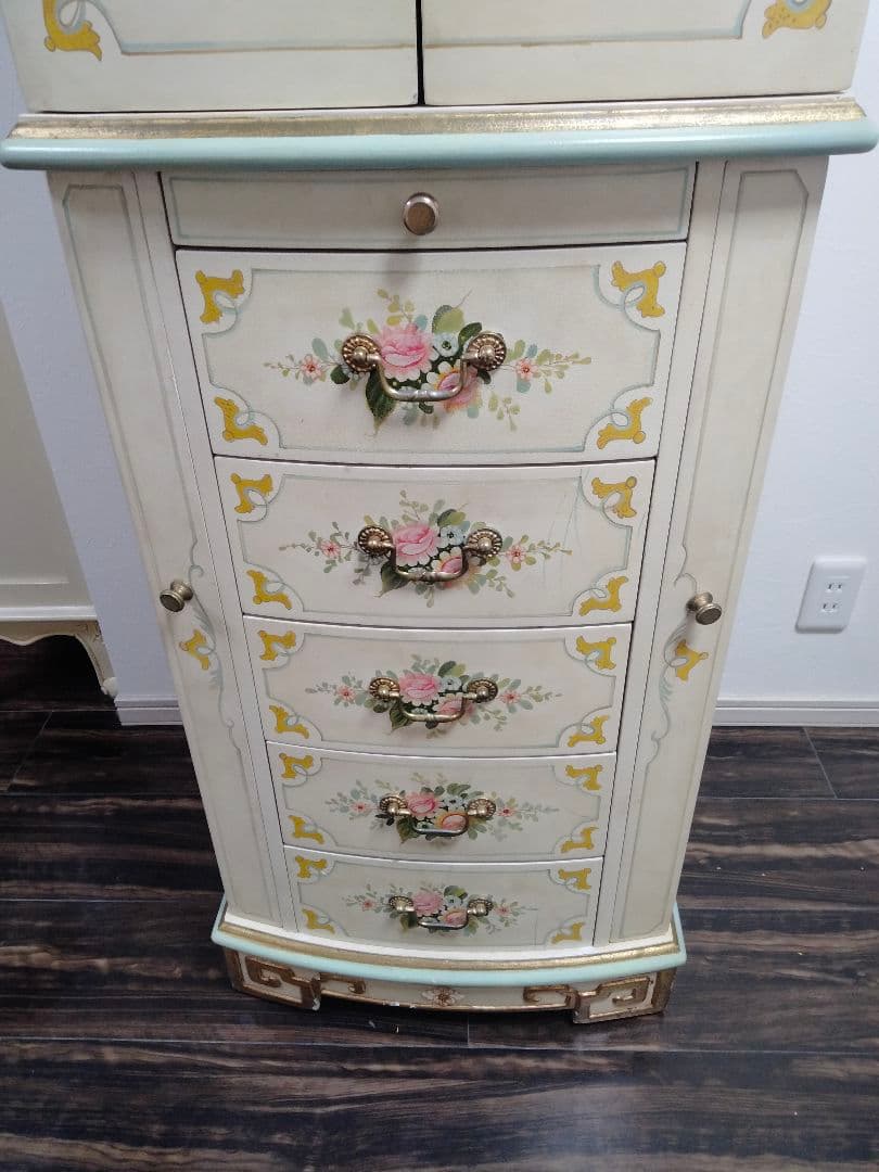 ロココ調　クラシック　アンティークジュエリーチェスト