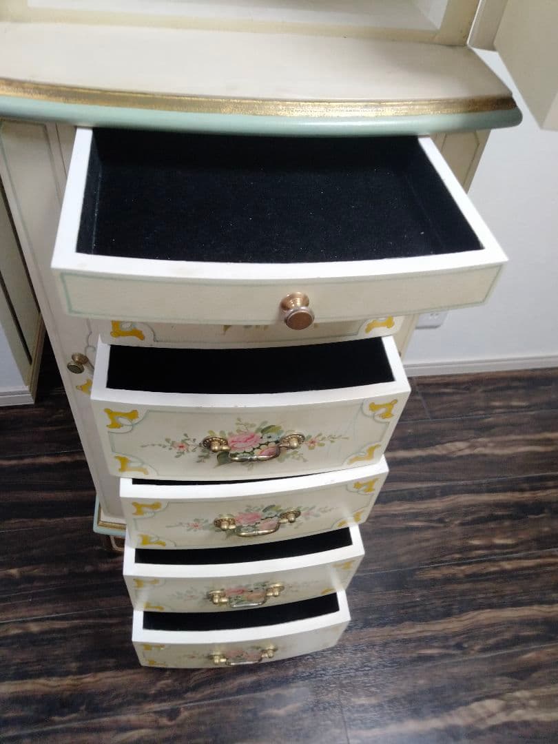 ロココ調　クラシック　アンティークジュエリーチェスト