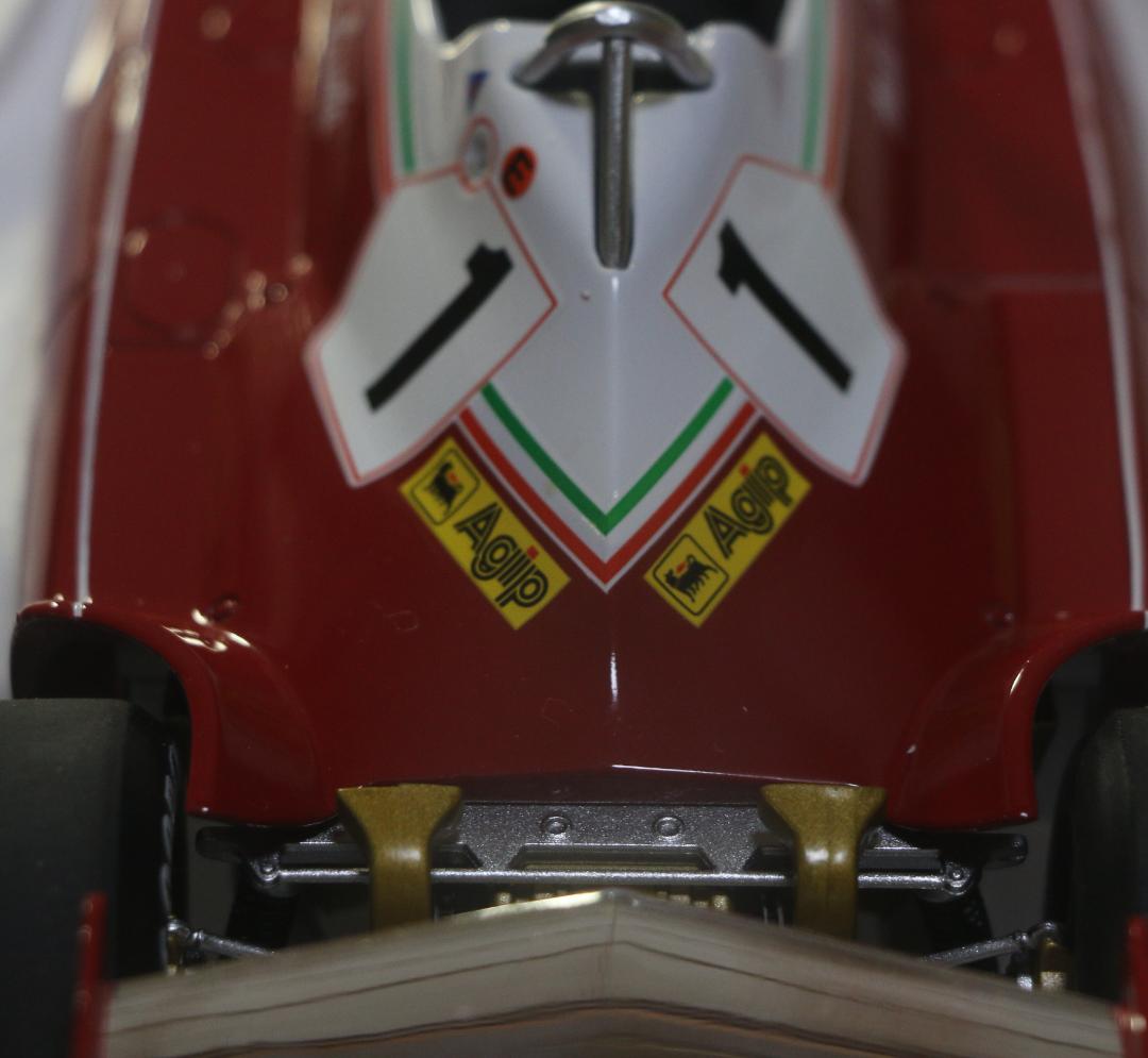 ホットウィール　フェラーリ３１２Ｔ２　1／１８　１９７６モナコＧＰ優勝Ｎ・ラウダ