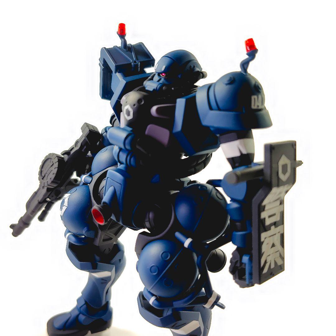 機動戦士ガンダム　ジークアクス　HG1/144 　軍警ザク　塗装完成品