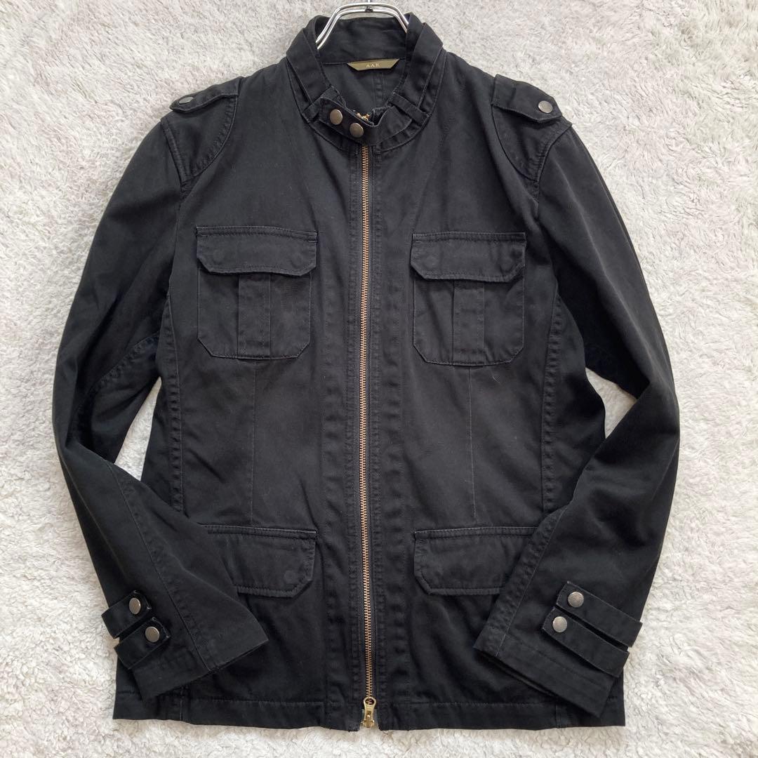 【希少デザイン】ヨウジヤマモト A.A.R　ジャケット　ダブルファスナー　黒