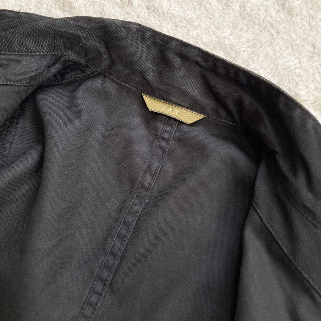 【希少デザイン】ヨウジヤマモト A.A.R　ジャケット　ダブルファスナー　黒