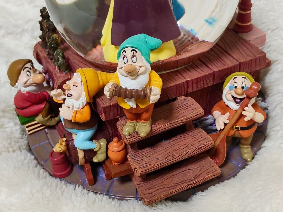 白雪姫　ヴィンテージ　スノードーム　ディズニー　オルゴール 　入手困難　廃盤