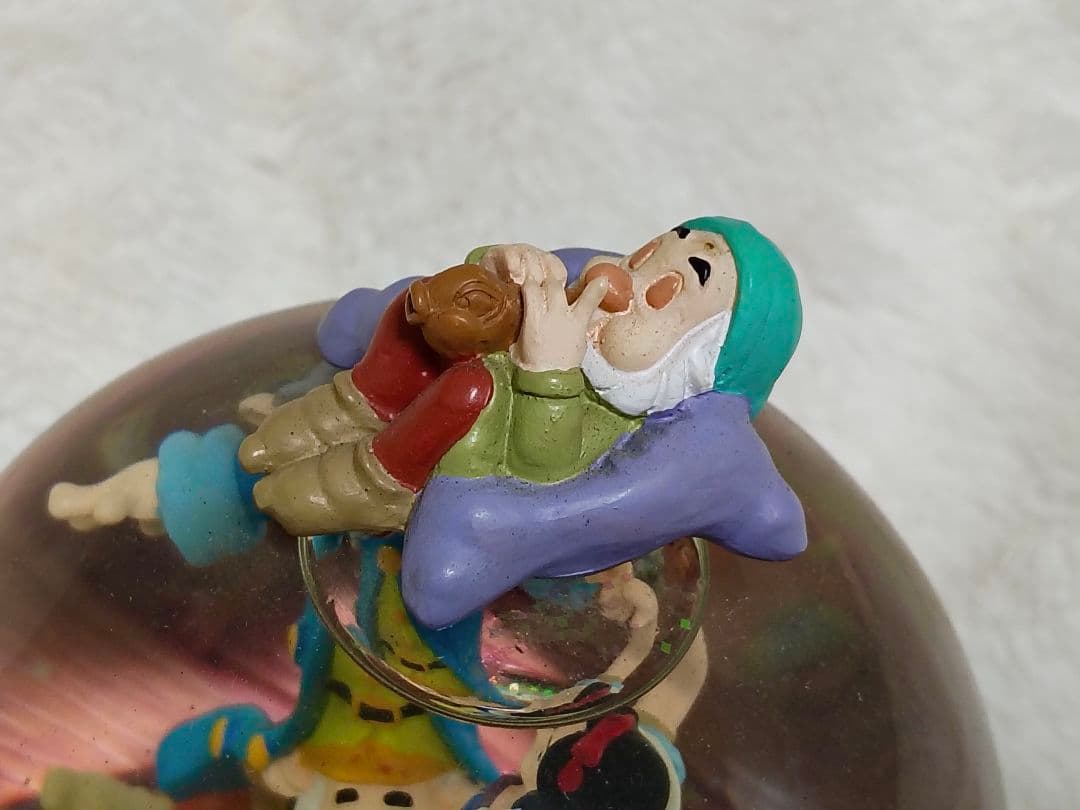 白雪姫　ヴィンテージ　スノードーム　ディズニー　オルゴール 　入手困難　廃盤