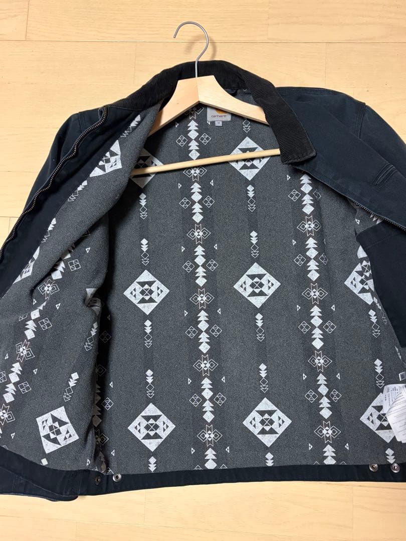 carhartt detroit jacket ブラック