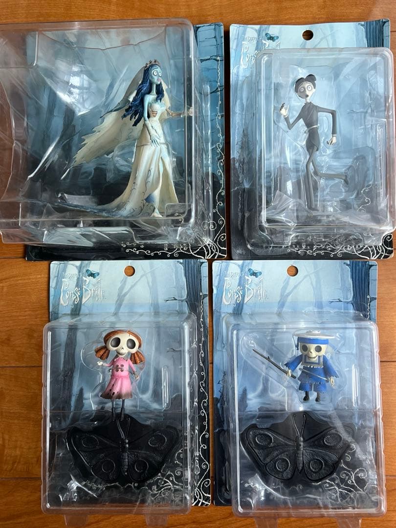 ティムバートン　コープスブライド　フィギュア　4点まとめ売り