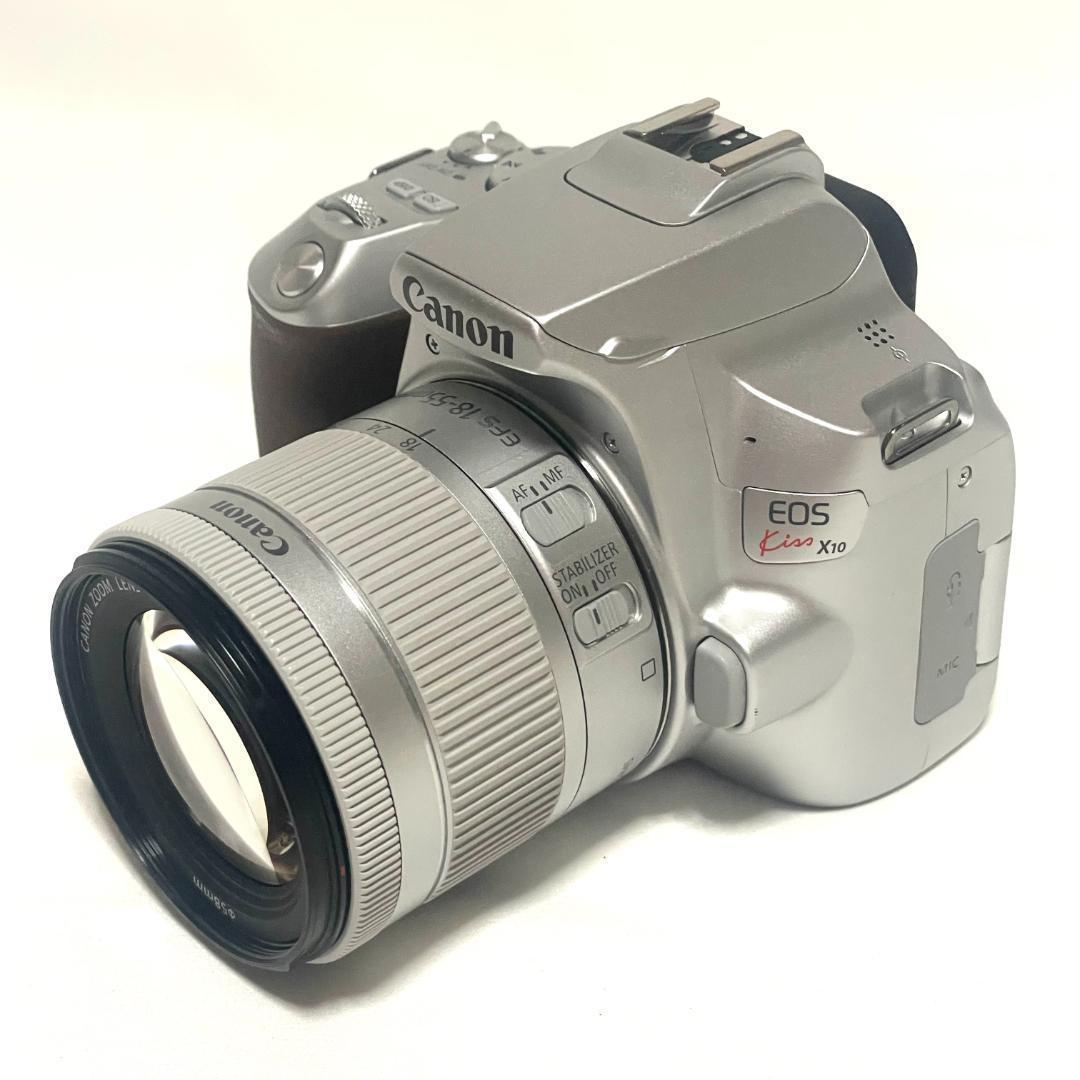 大特価❣️ Canon EOS Kiss X10 シルバー 標準レンズ 高性能✨