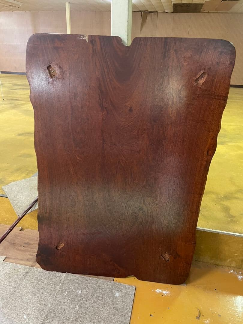 座卓 テーブル レトロ 一枚板 ヴィンテージ ローテーブル 家具 ちゃぶ台