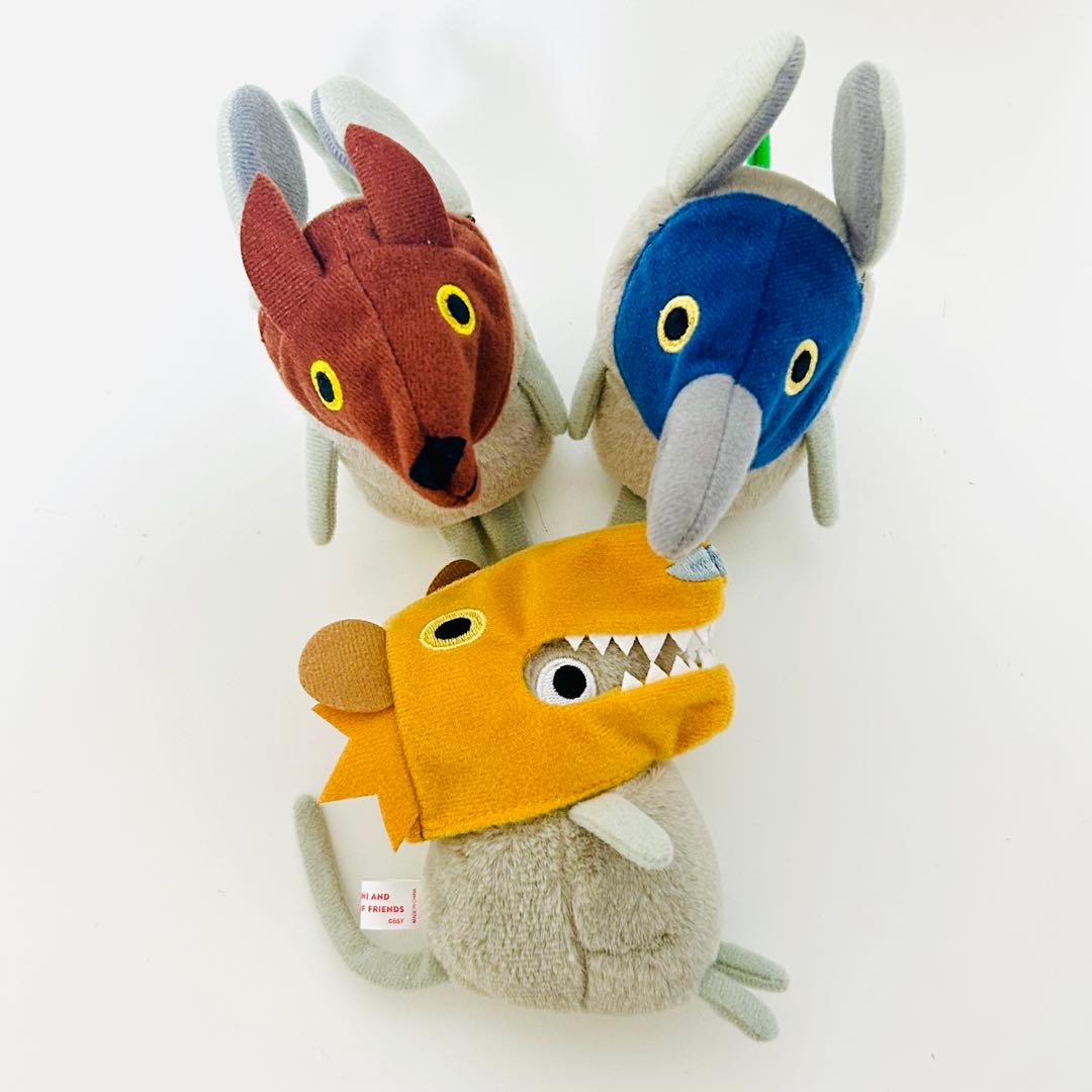 美品レオレオニ みどりのしっぽのねずみ 絵本　ぬいぐるみ　限定販売