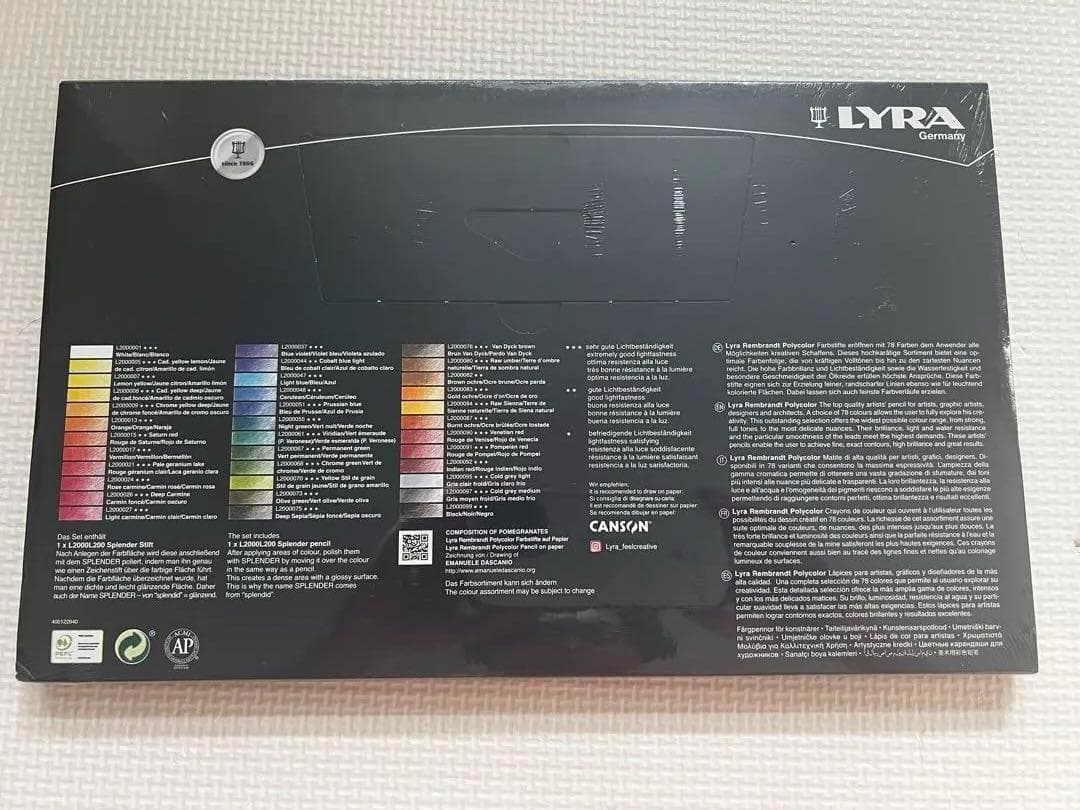 LYRA Germany REMBRANDT / リラ ポリカラー色鉛筆 36色