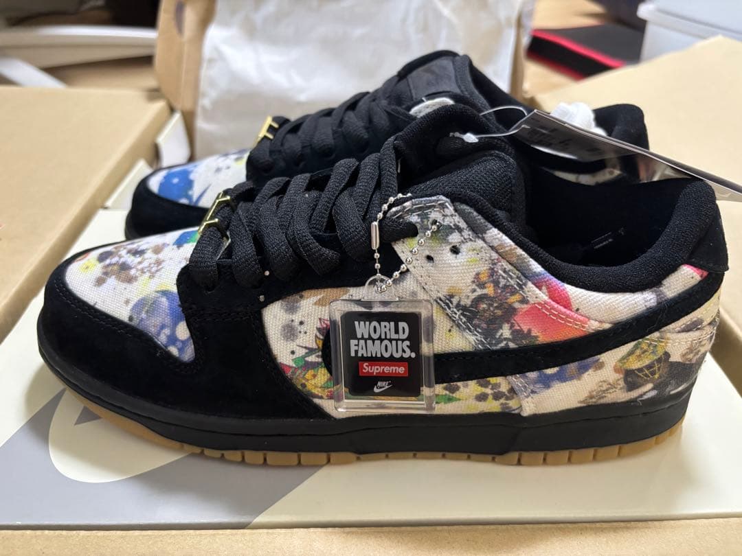 Supreme × Nike SB Dunk Low \"Rammellzee\"
