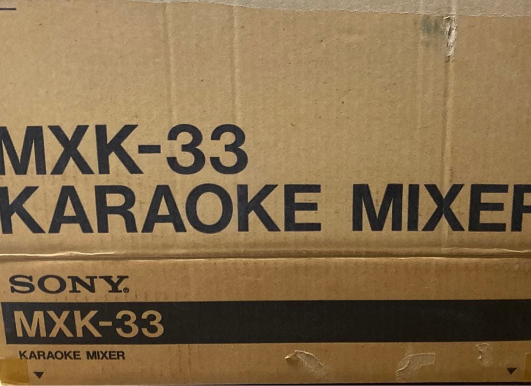 anhhop02hd【未使用】SONY KARAOKE MIXER