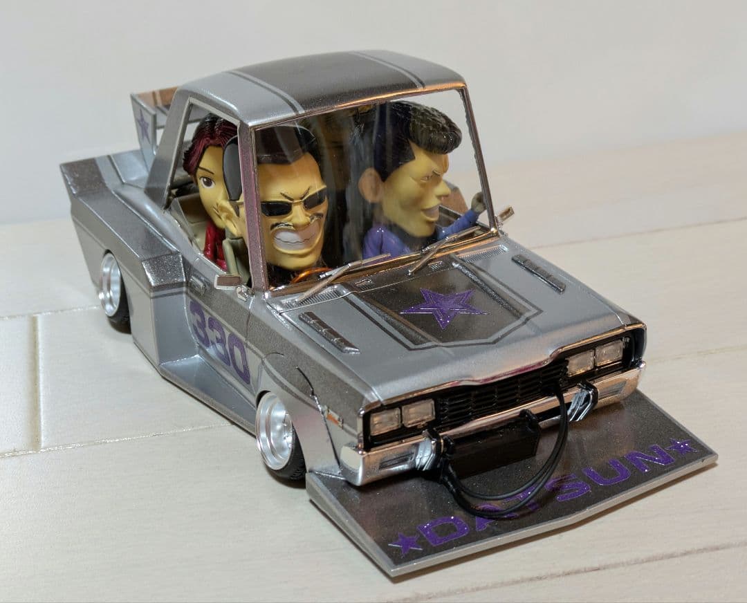 1/24 アオシマ330グロリア改 ノッポマシーン 街道レーサー 暴走族マルイ