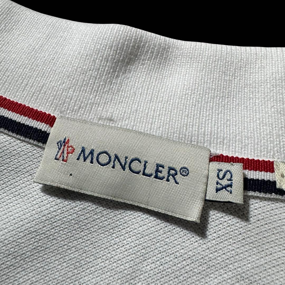 国内正規 00s モンクレール デカワッペンロゴ ポロシャツ y2k平成ギャル