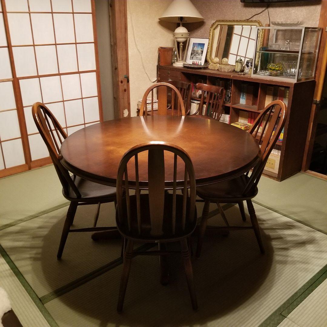 希少　飛弾産業　ヴィンテージ　キツツキ　穂高　シリーズ　ボウバック　チェア