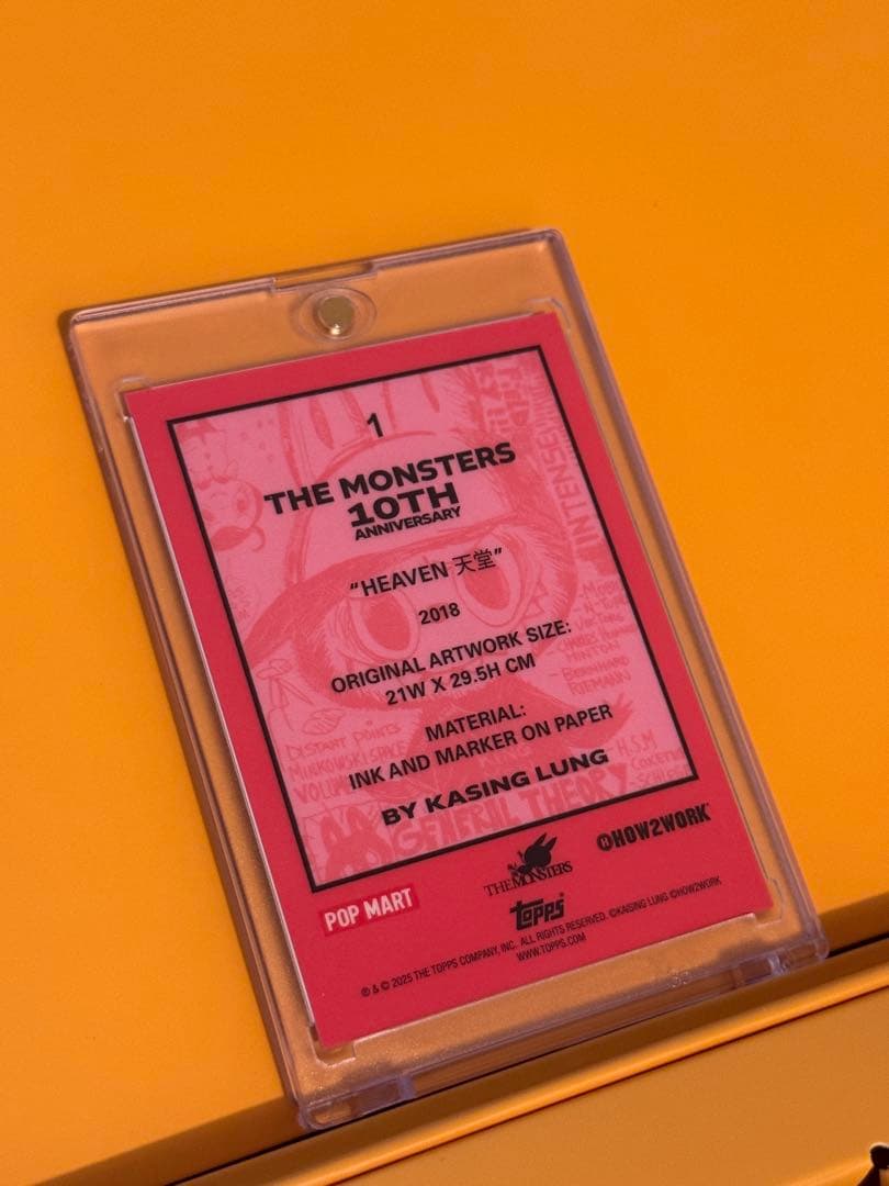 その他 topps Labubu 419/499