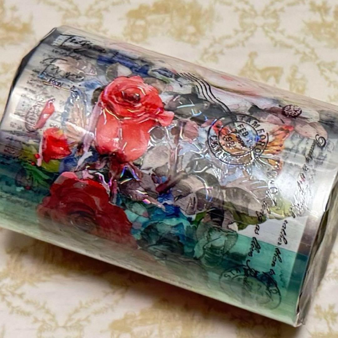 海外 PETテープ マスキングテープ フラワー、装飾