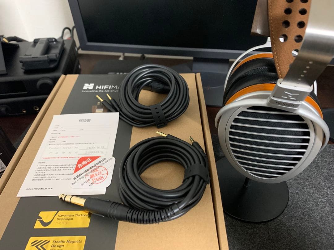 ヘッドホン HIFIMAN HE1000 V2 Stealth ananda Arya SE