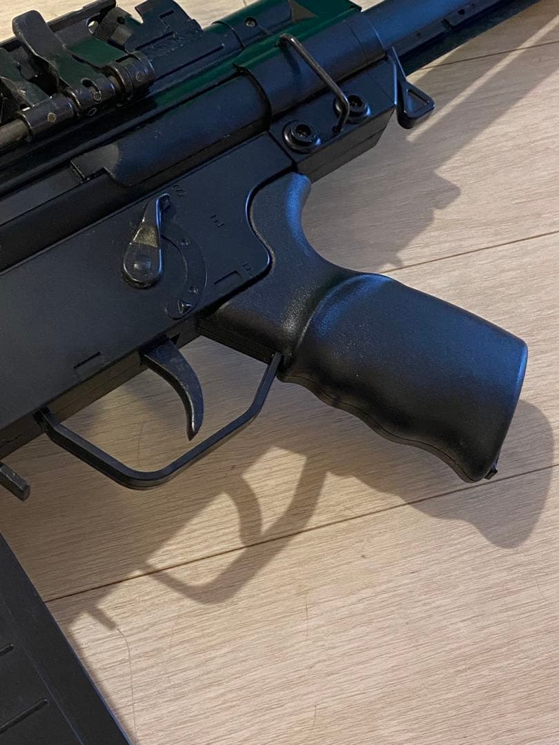 マルイ絶版 エアコキ ホップ付 H&K G3A4 純正マウント付き