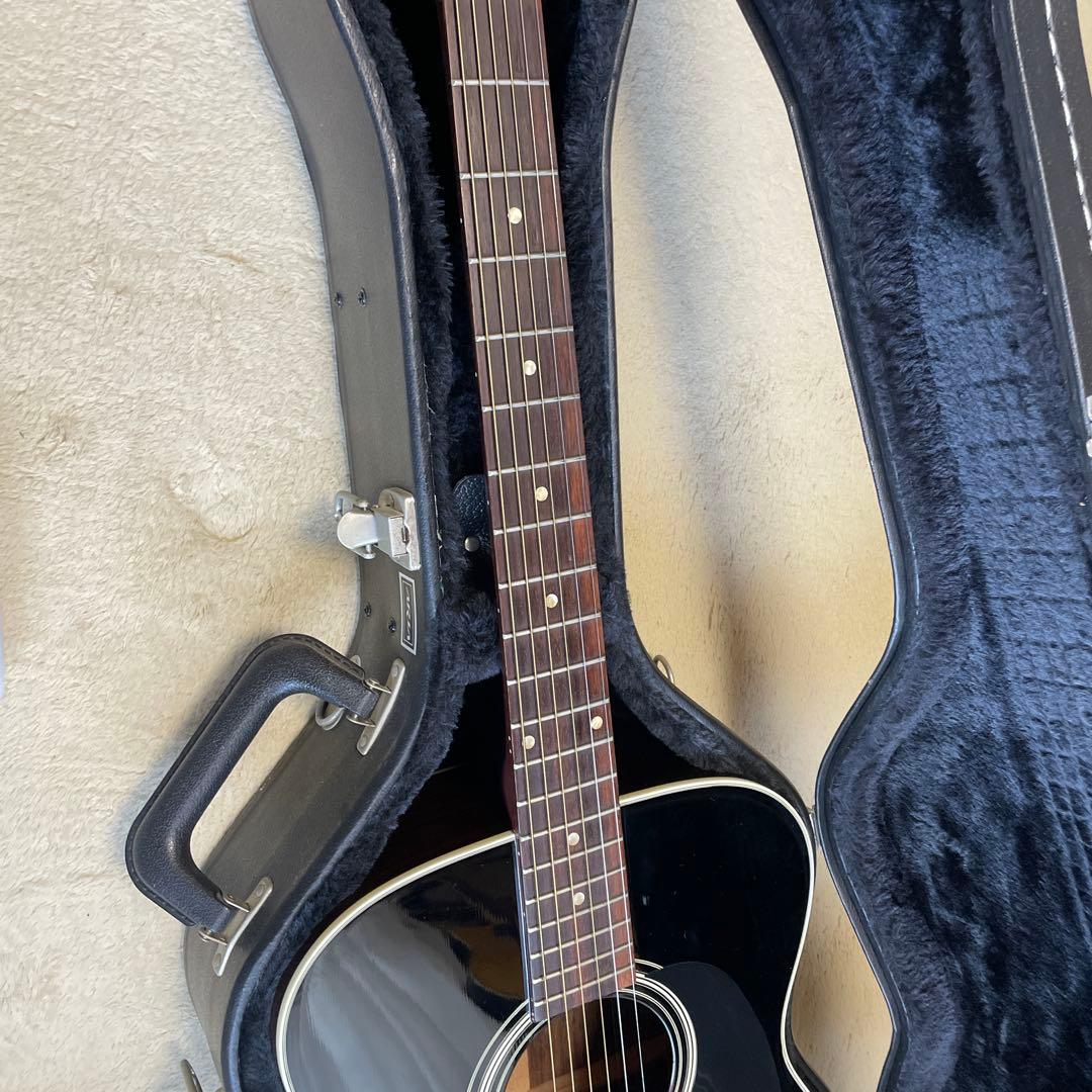 Aria AF-550BS 単板ギター専用ハードケース付き