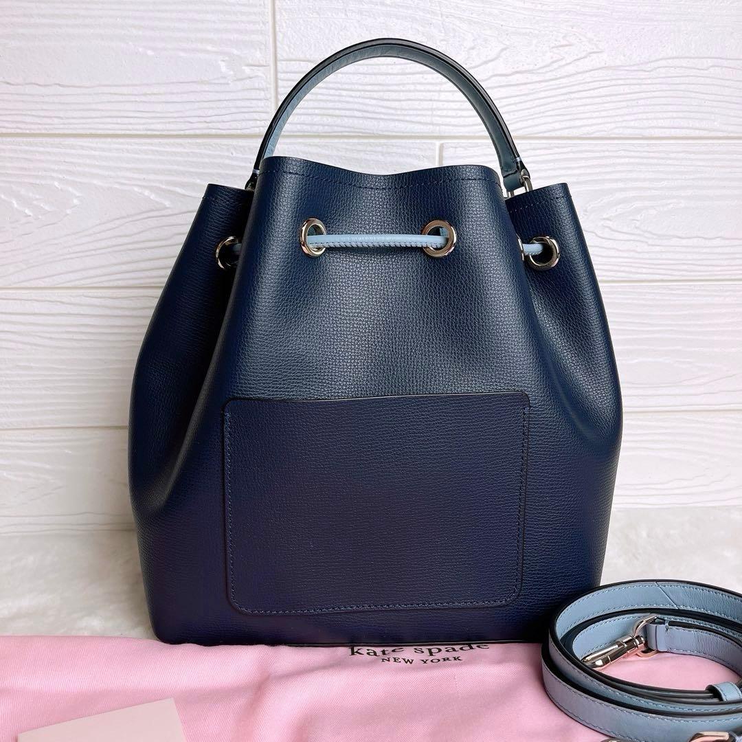 極美品☆Kate spade ケイトスペード 2wayショルダーバッグ 巾着