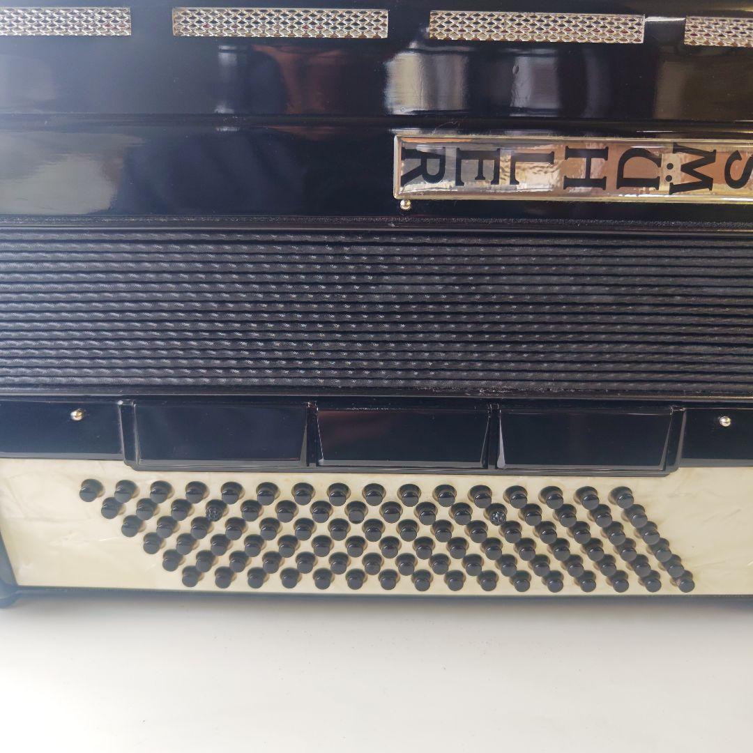 HESSMUHLER アコーディオン 37鍵 96ベース 黒 ヘスミューラー