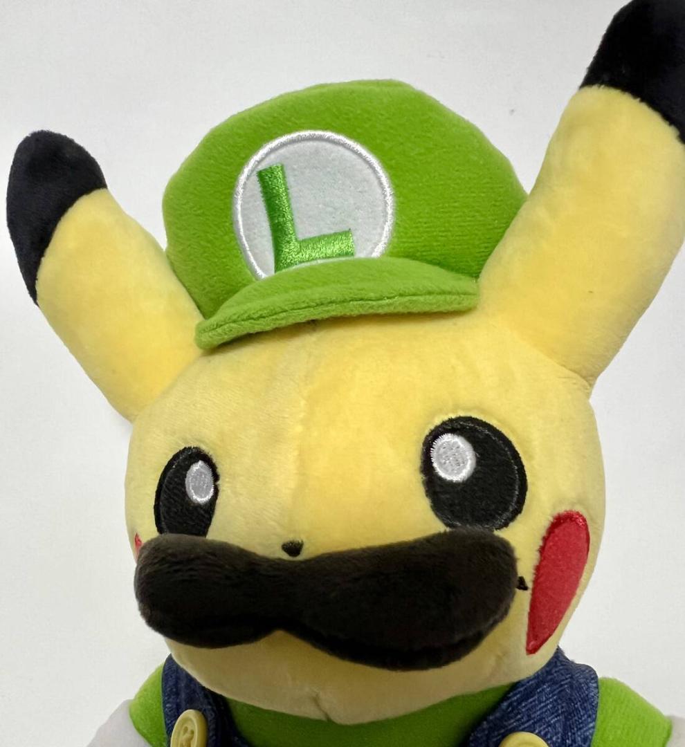 マリオ ルイージ ピカチュウ ぬいぐるみ ポケモンセンター セット タグ付き