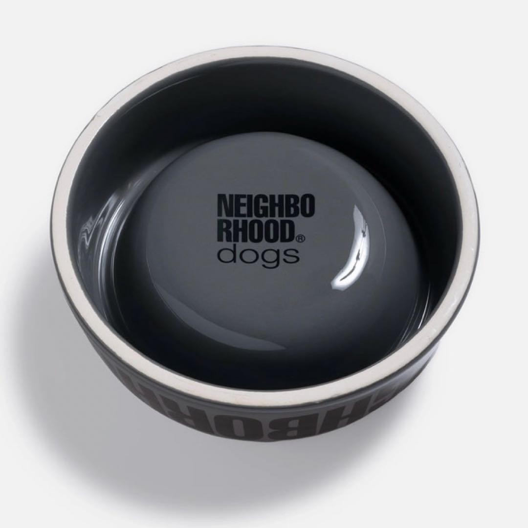 小物 NEIGHBORHOOD CI DOG BOWL GREY