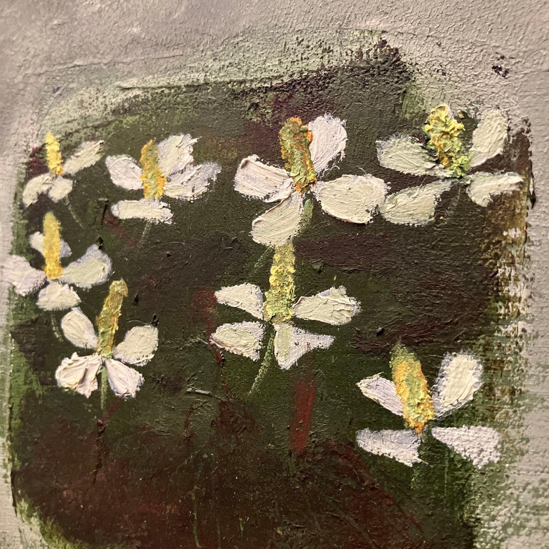 フランス美術界が認めた画家 沼尾雅代さんの『ドクダミの花』原画