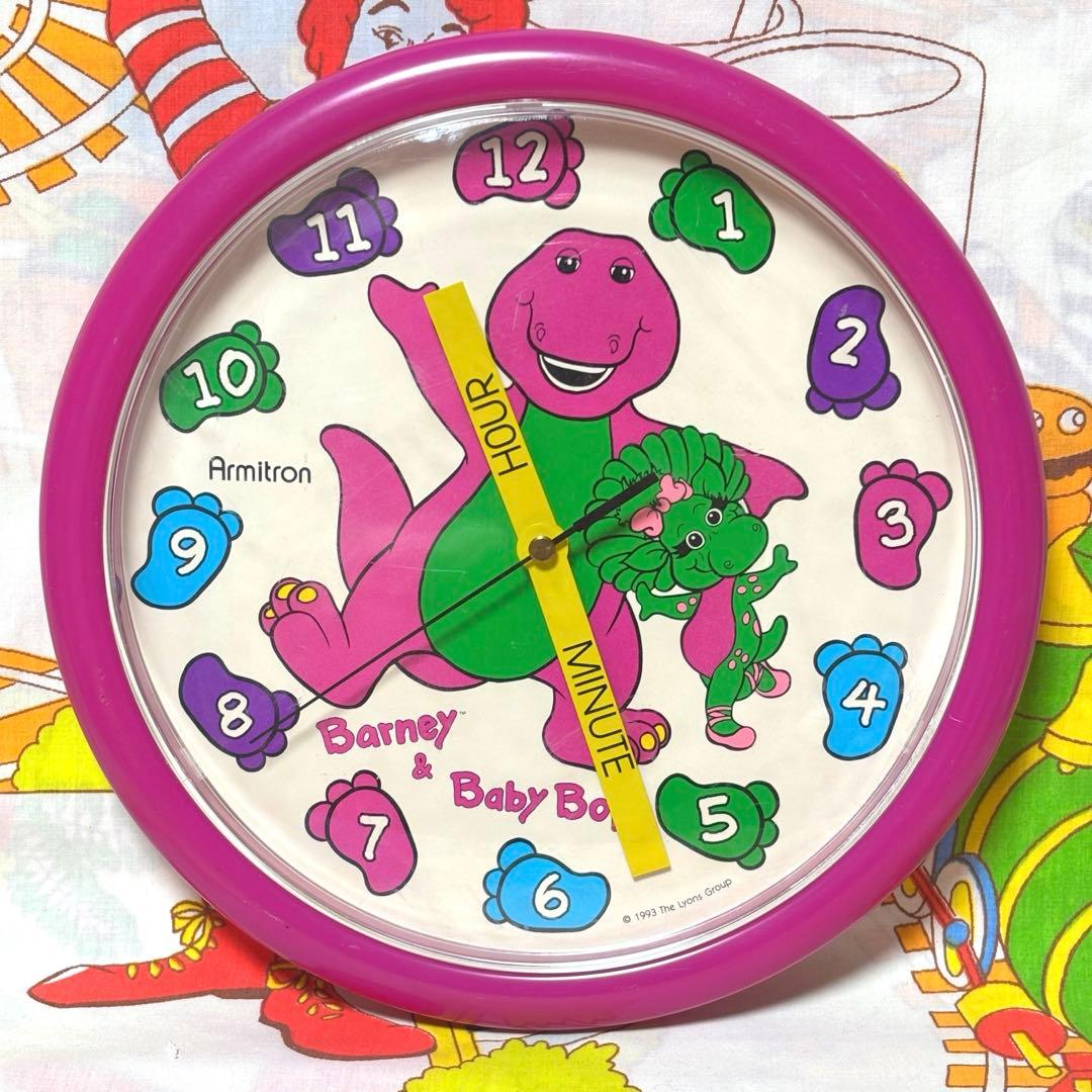 バーニー＆フレンズ 時計 掛け時計 Barney アメトイ ミールトイ