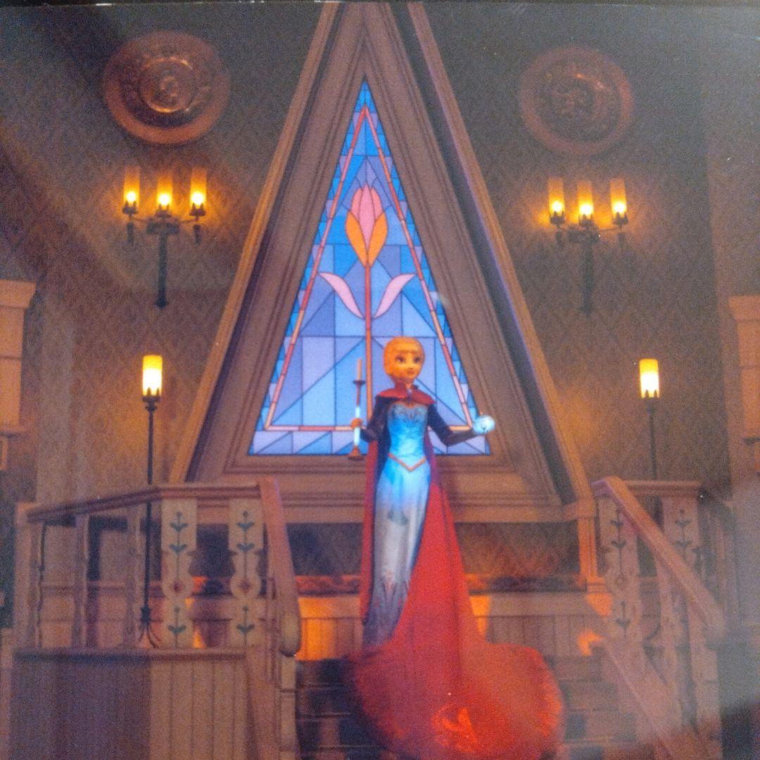 【 ファンタジースプリングス 】アナと雪の女王アートフレーム＆アナのカチューシャ