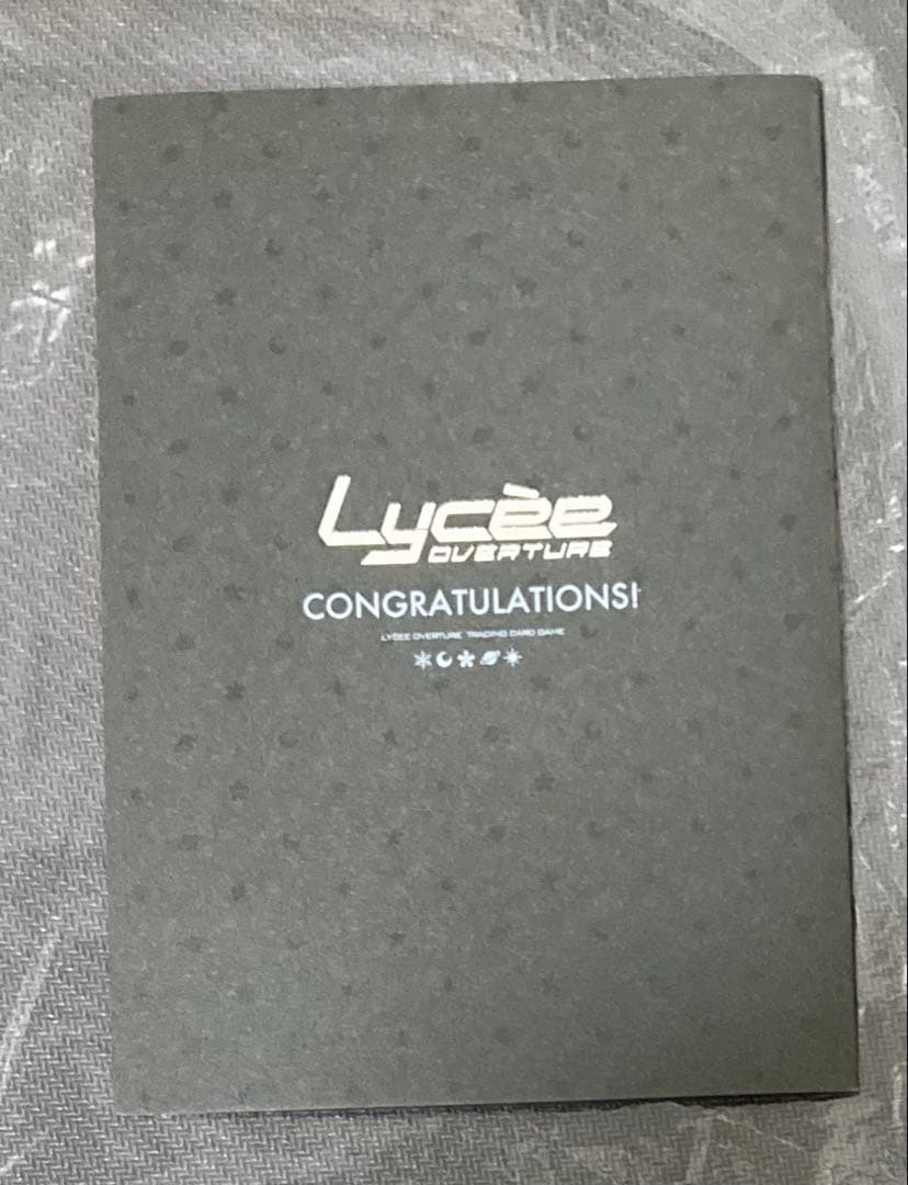 lycee リセ　直筆サインカード サガプラネッツ1.0 聖 橘花