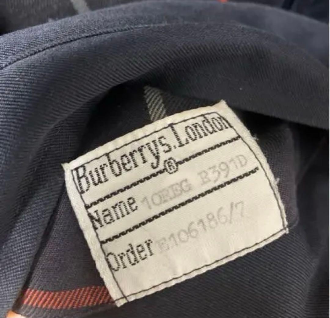 80's ヴィンテージ バーバリー　スウィングトップ　ネイビー S〜M